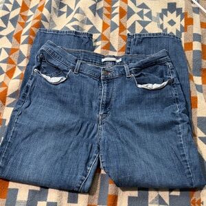 Levi's Straight Leg Blue Jeans